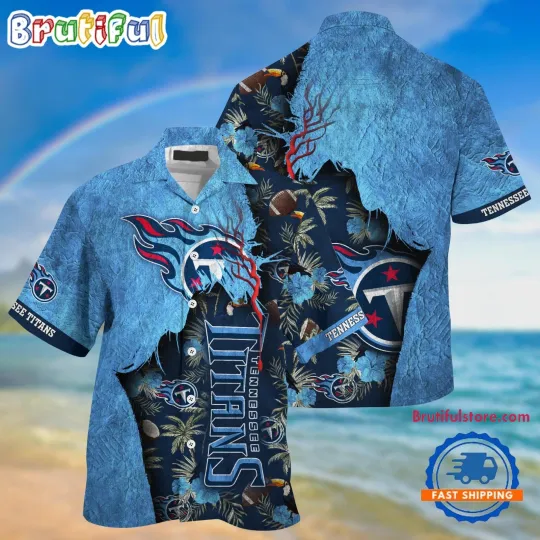 Discover Tennessee Football Team Titanss Summer God Hawaii Shirt