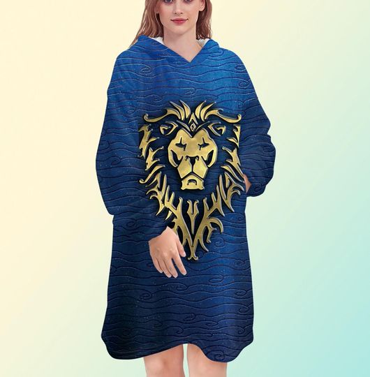 World of Warcraft Alliance Blanket Hoodie