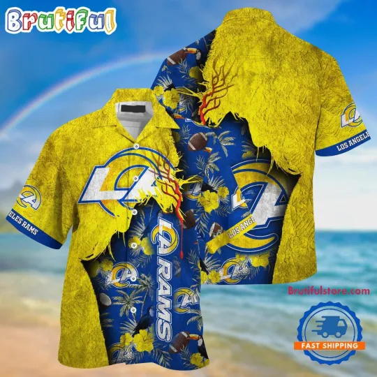 Discover Los Angeles Football Team Ramss Summer God Hawaii Shirt