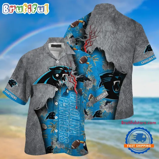 Discover Carolina Football Team Pantherss Summer God Hawaii Shirt