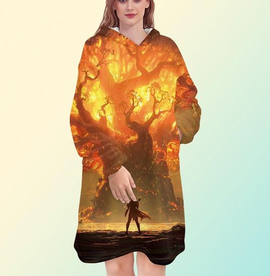 World of Warcraft Blanket Hoodie, Battle for Azeroth Blanket Hoodie