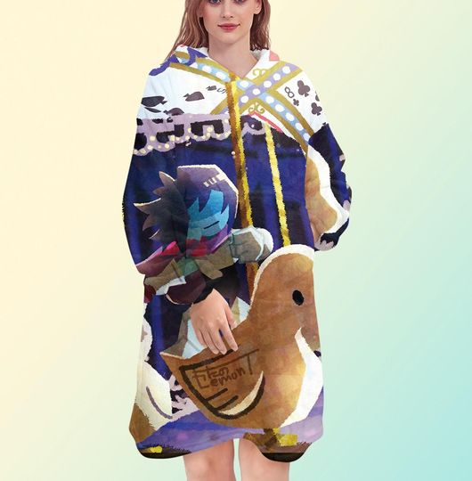 Undertale Deltarune - Kris Blanket Hoodie