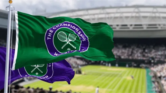 Discover Wimbledon 2025 House Flag Garden Flag