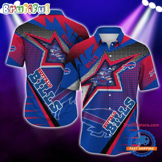 Discover Buffalo Football Team Billss Special Star Hawaiian Shirts