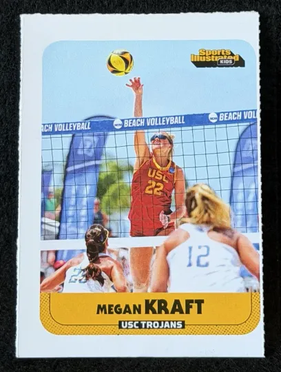 Discover MEGAN KRAFT ROOKIE 2024 Sports Illustrated for Kids SI USC Beach Volleyball