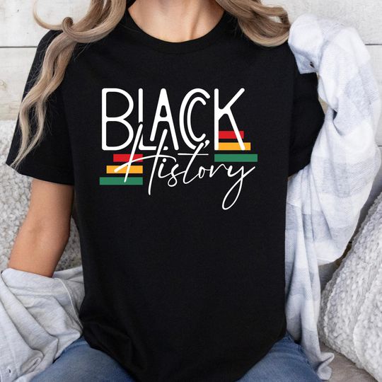 Discover Black History Shirt: Black History Month T-Shirt, African American Pride Tee, Cultural Awareness Heritage Shirt