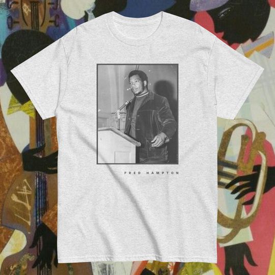 Discover Fred Hampton T Shirt / Fred Hampton / Art / Print / Unisex T Shirt / Black History Month / Black Power / Real Rap Tee / Pan African