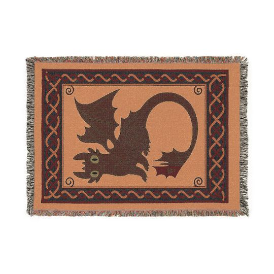 How to Train Your Dragon Toothless Tapestry Woven Blanket