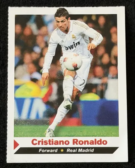 Discover CRISTIANO RONALDO 2012 Sports Illustrated SI for Kids #171 REAL MADRID creases