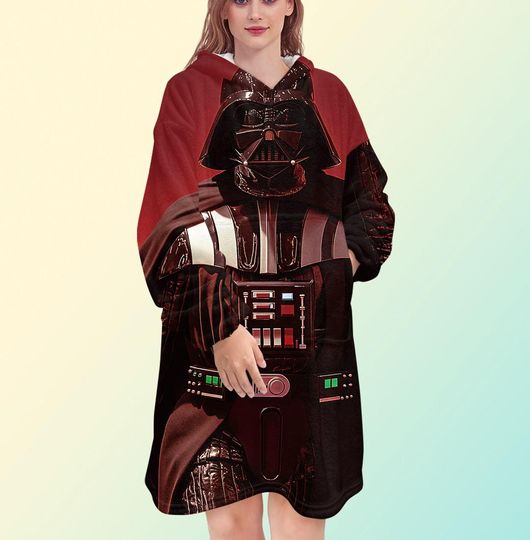 Discover Star Wars Darth Vader blanket hoodie, oversize fleece sweatshirt, Unisex