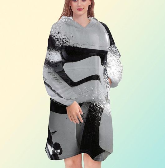 Star Wars - Force Awakens Stormtrooper Blanket Hoodie