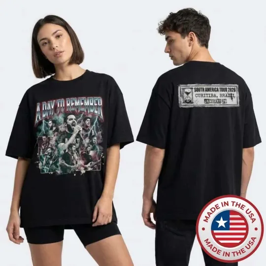 Discover To Remember South America Tour 2026 January 29 2026 T-Shirt