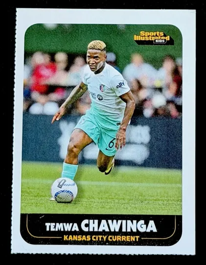 Discover TEMWA CHAWINGA ROOKIE Sports Illustrated for Kids SI #1153 NWSL Kansas City