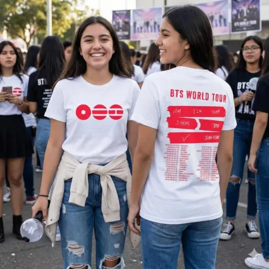 Discover BTS World Tour 2026 Shirt, Kpop Concert Tee, Army Fan Gift