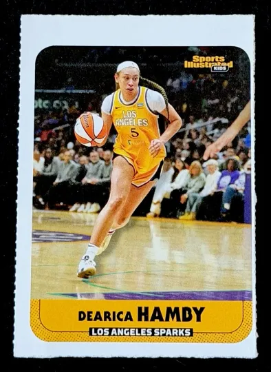 Discover DEARICA HAMBY 2024 Sports Illustrated for Kids SI #1136 WNBA LA Sparks