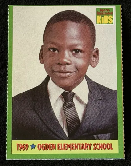 Discover MICHAEL JORDAN 1998 Sports Illustrated for Kids SI #1 1969 Ogden Elementary