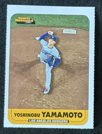 Discover YOSHINOBU YAMAMOTO 2026 Sports Illustrated for Kids SI MLB LA Dodgers