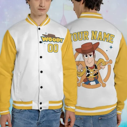 Discover Personalized Woody Cowboy You've Got A Friend In Me Toy Story Baseball Jacket