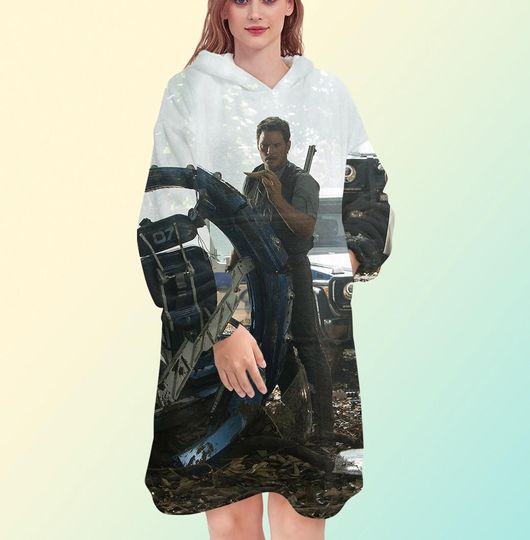 Discover Jurassic World Blanket Hoodie