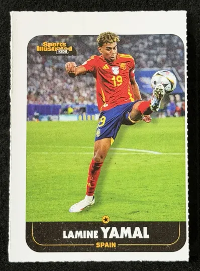 Discover LAMINE YAMAL RC 2024 Sports Illustrated for Kids SI #1137 SPAIN Barcelona