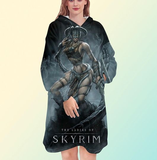 Skyrim Blanket Hoodie