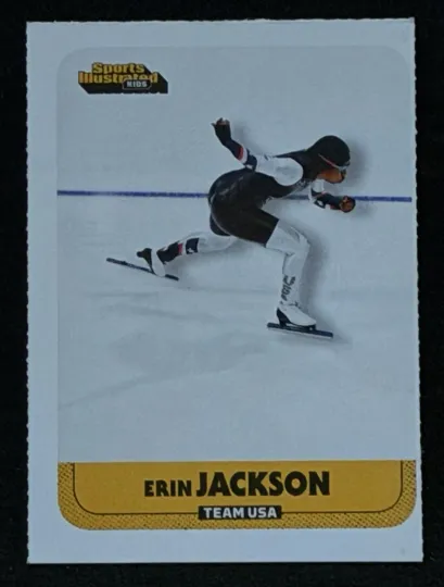 Discover ERIN JACKSON ROOKIE 2022 Sports Illustrated for Kids SI #1023 USA Olympic Gold