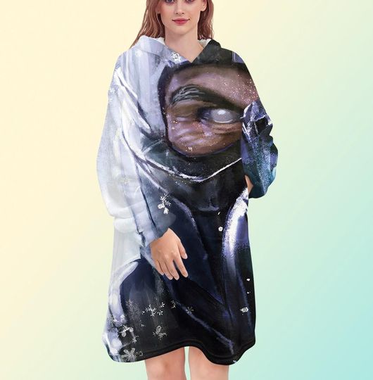 Mortal Kombat 11 - Sub Zero Blanket Hoodie