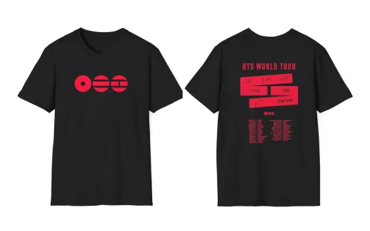 Discover BTS 2026 T Shirt Concert Merch Arirang World Tour