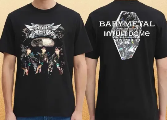 BABYMETAL Exclusive LA World Tour 2025-2026 T-Shirt