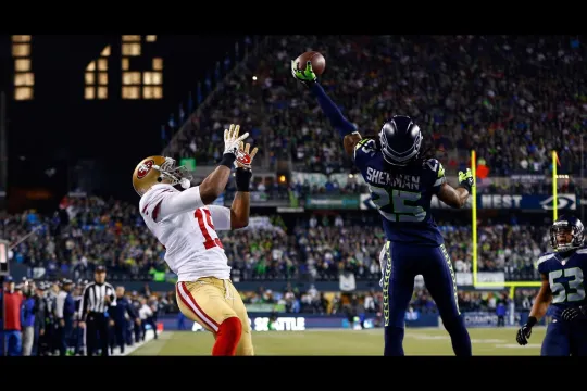 Seattle Seahawks Richard Sherman Poster Wall Art Photo Print 16x24, 20x30, 24x36