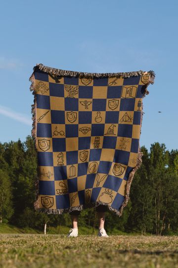 Discover Raven House Blanket | HP House Pride Throw for Potterheads |  Decor & Magic Gift for Fantasy Book Lovers