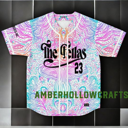 Illenium Seven Lions Slander Paisley Jersey: EDM Rave Baseball Shirt