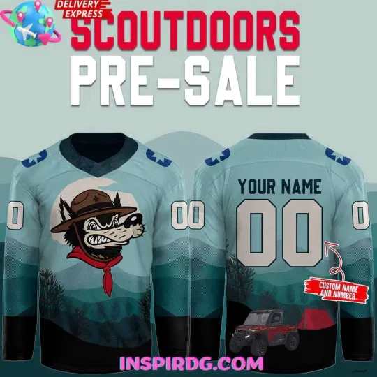 Personalized Huntsville Havoc SCOUTDOORS Hockey Jersey