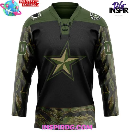 Discover Texas Stars Military Appreciation Hockey Jersey