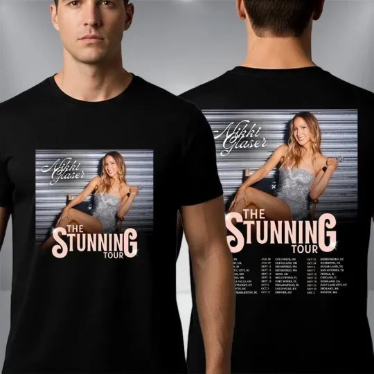 Discover Nikki Glaser The Stunning Tour 2026 T-shirt