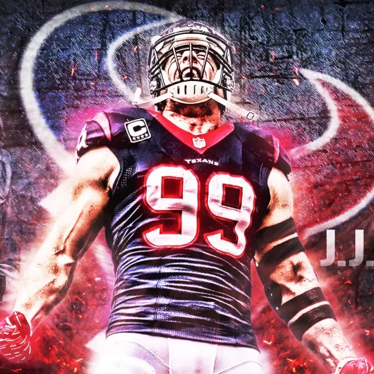 Discover J.J. Watt Poster Wall Art Home Decor Photo Prints 16, 20, 24"