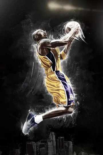 Discover Kobe Bryant Poster Wall Art Home Decor Photo Prints 16x24, 20x30, 24x36"