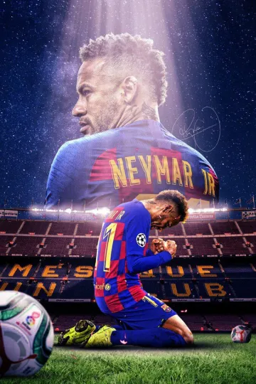 Neymar Poster Wall Art Home Decor Photo Prints 16x24, 20x30, 24x36"
