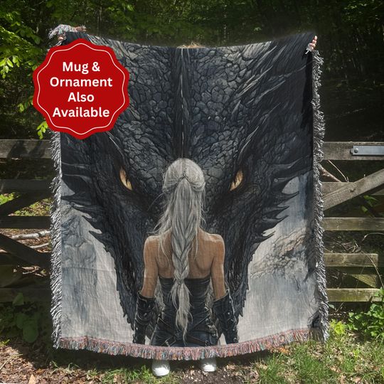 Fourth Wing TOG Inspired Blanket SJM Merch Fantasy Wall Art Throw Blanket Acotar Booktok Reading Blanket Book Nook Decor Gift For Reader