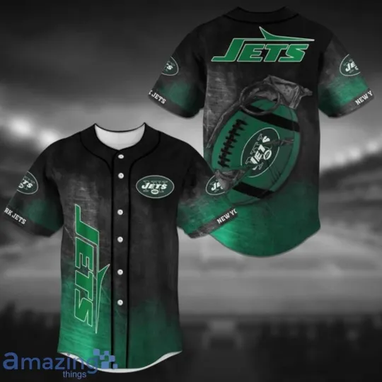 Discover football New York Jets Baseball Jersey American Football Team Full Size