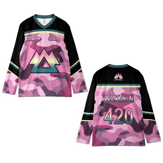 Discover Liquid Inspired Rave Jersey, Camo Hockey Shirt, EDM Festival Top, Outfit for EDM Lovers
