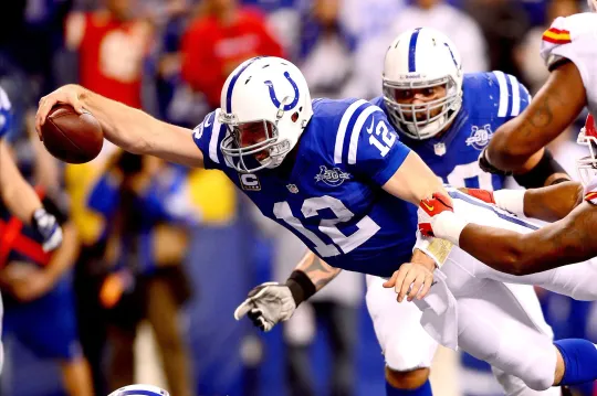 Discover Indianapolis Colts Andrew Luck Poster Wall Art Photo Print 16x24, 20x30, 24x36