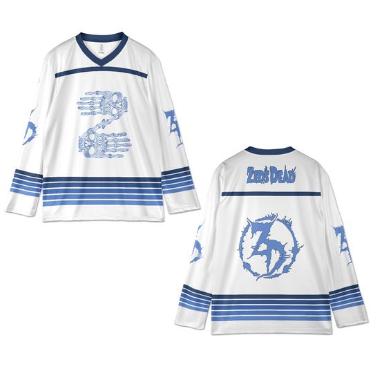 Discover Zeds Dead Rave Jersey, Skeleton Hands Hockey Shirt, Dubsteb Festival Outfit