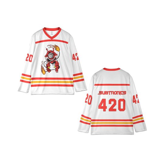 Discover Subtronics Rave Jersey, Cyclop Hockey Shirt, Bold Festival Outfit