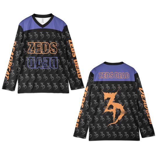 Discover Zeds Rave Hockey Jersey, EDM Festival Wear