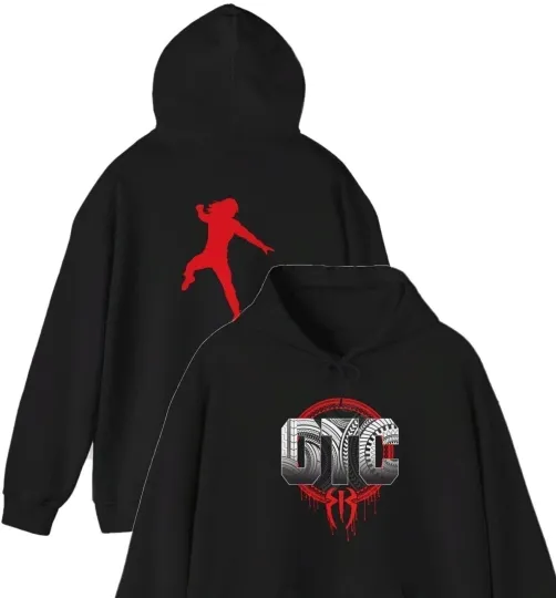 Roman Reigns OTC Double Sided Tribal Chief Hoodie Black