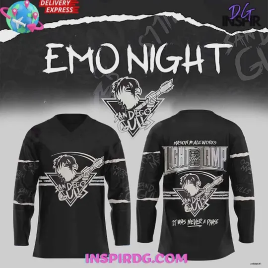 Discover San Diego Gulls Hockey Shirt Emo Night 2025 Hockey Fan Gear S-5XL