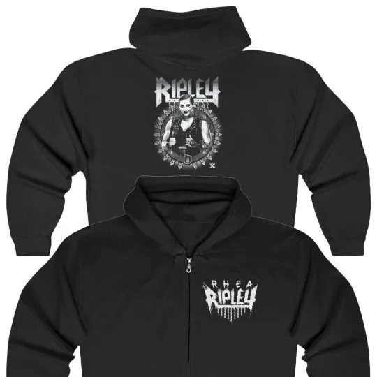Discover Rhea Bloody Ripley Black Zip Hoodie