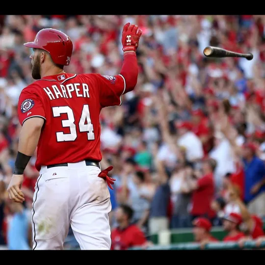 Bryce Harper Poster Wall Art Home Decor Photo Prints 16, 20, 24"