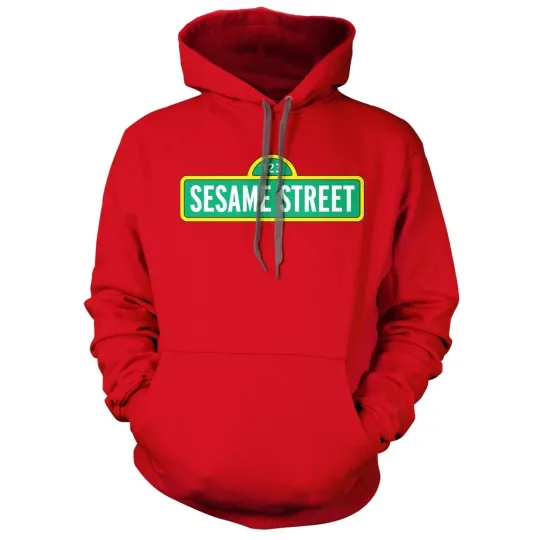 Sesame Street Logo Pullover Hoodie Kids